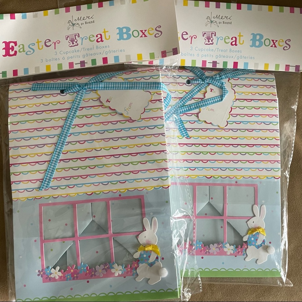Set of two Meri Easter Treat Boxes (6 total)